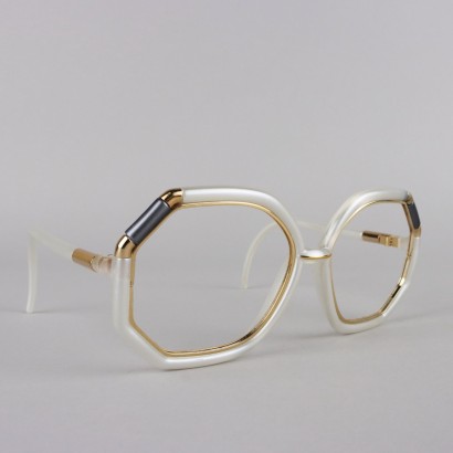 Lunettes Ted Lapidus Blanc Argenté