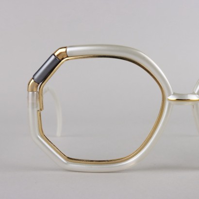 Lunettes Ted Lapidus Blanc Argenté