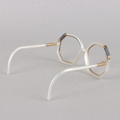 Gafas Ted Lapidus Blanco Plata