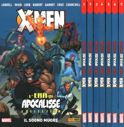 X-Men l'era di apocalisse collection. Serie completa (7 Volumi)