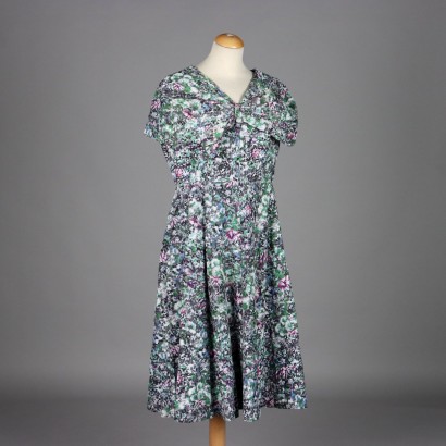 Abito Vintage Anni 50 Floreale