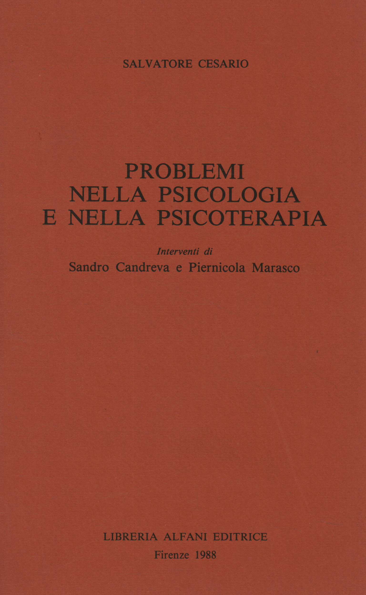Problèmes en psychologie et psychot