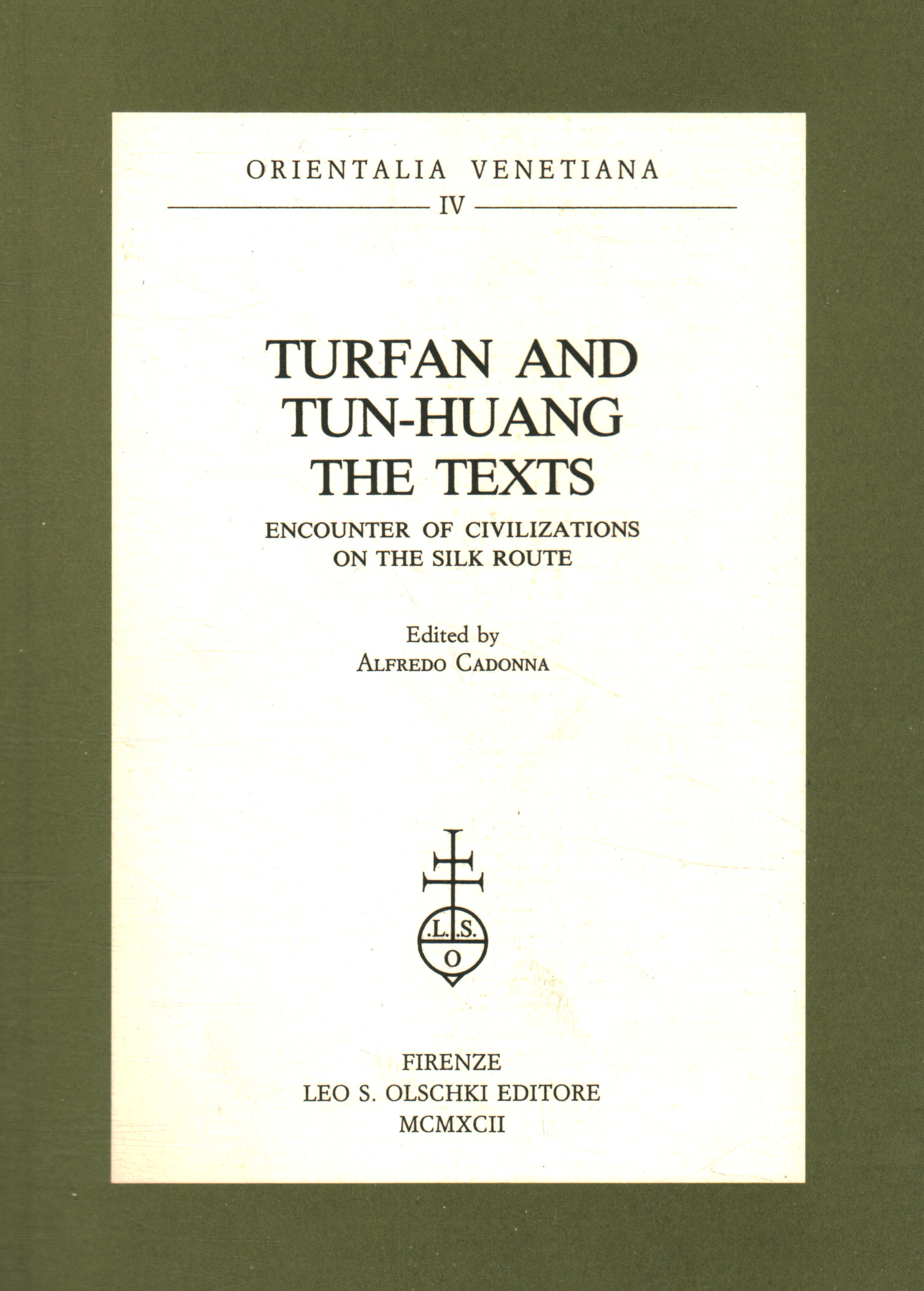 Turfan und Tun-huang: die Texte