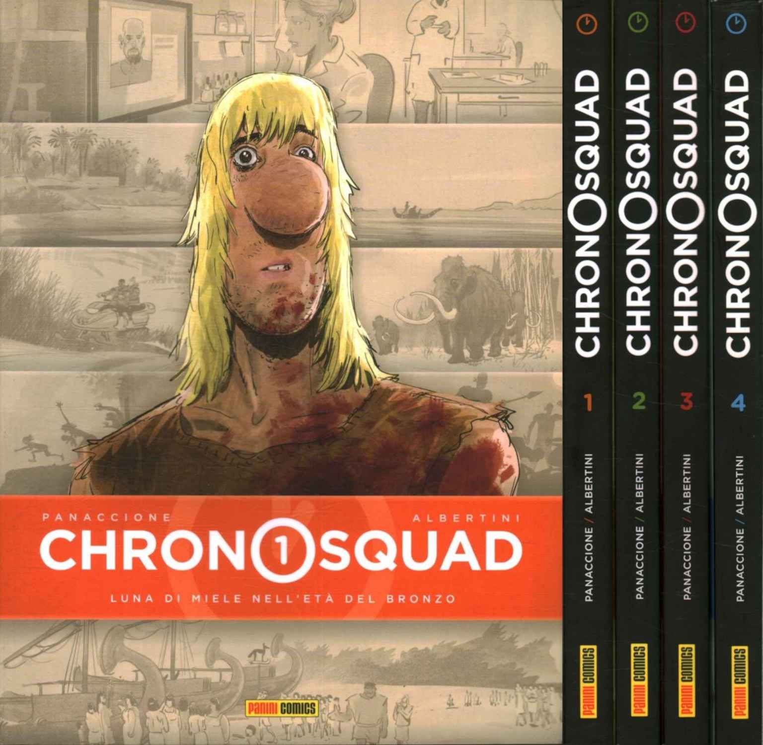 Cronoescuadrón. Serie completa (4 volúmenes)