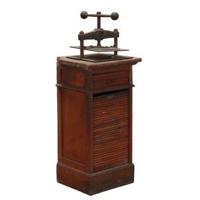 Office Cabinet with Press Italy Early XX Century