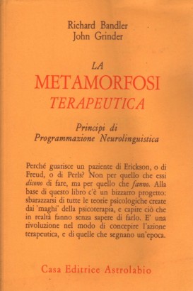 La metamorfosi terapeutica