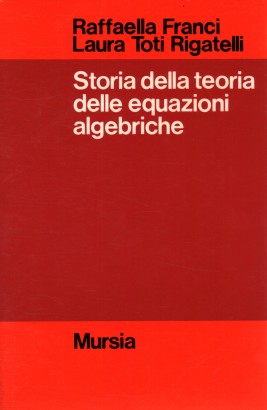 Storia della teoria delle equazioni algebriche