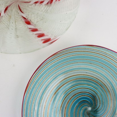 Two Murano Glass Saucers, Murano Glass Saucer