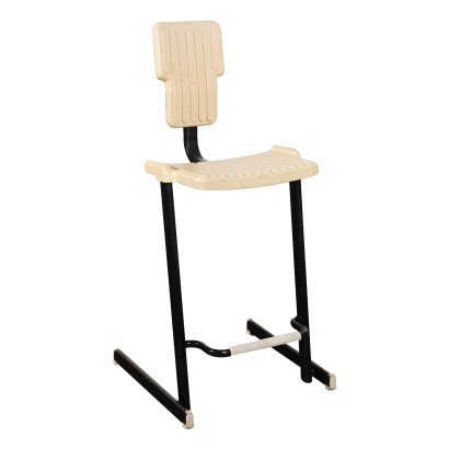 Tabouret Magis Condor Plastique Métal Italie Années 70