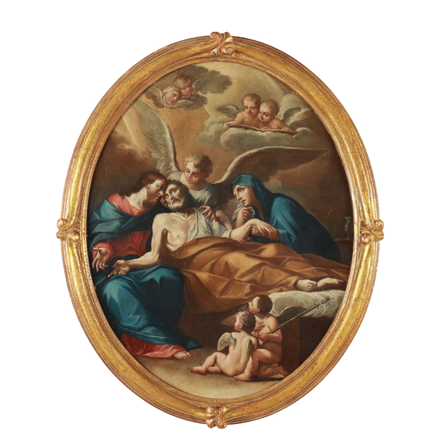 Data Di Nascita E Morte Di San Giuseppe Dipinto La Morte di San Giuseppe | Arte Pittura antica