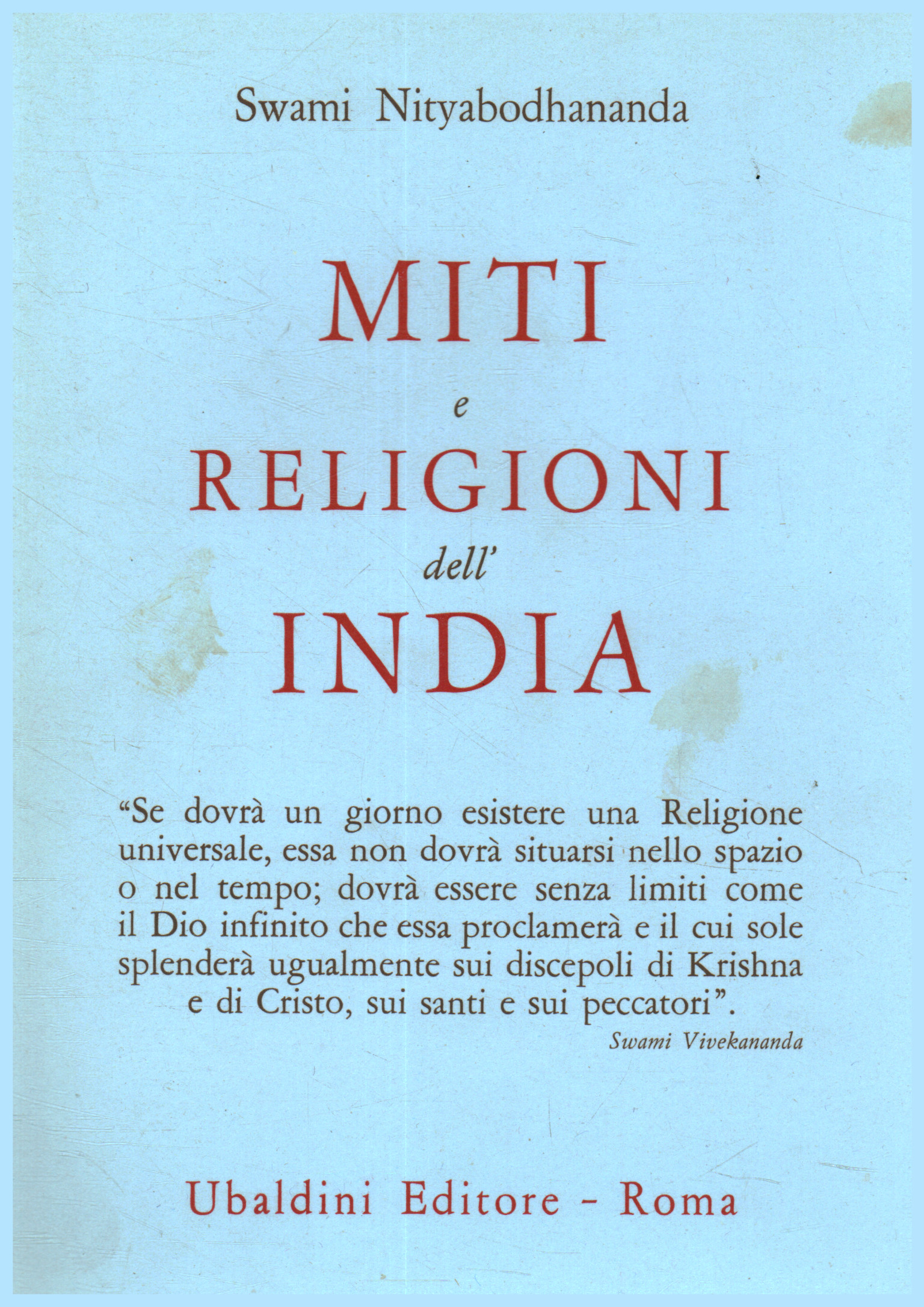Mitos y religiones de la India