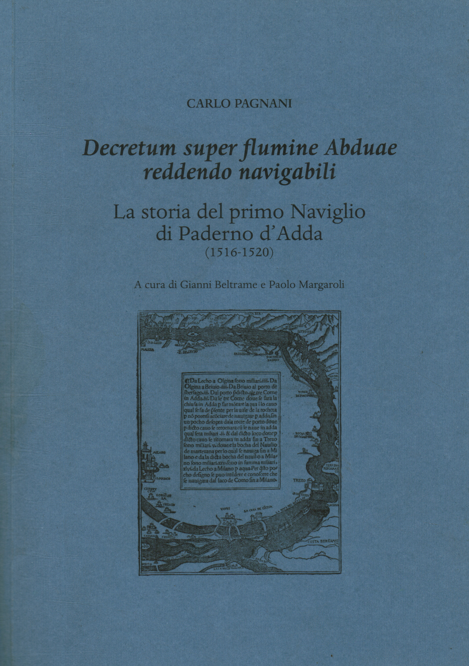 Decretum super flumine Abduae reddendo n