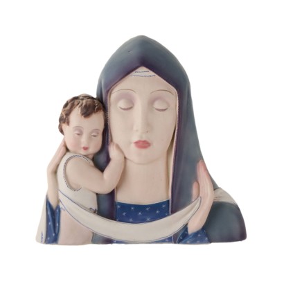 Vièrge Marie avec Enfant T. Tosin Italie Années 30-40