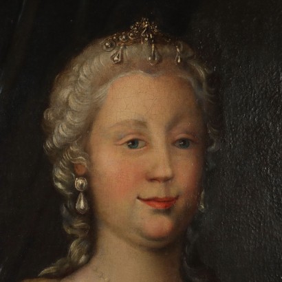 Painted Portrait of Maria Teresa d0apost, Portrait of Maria Teresa d'Aust