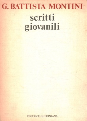 Scritti giovanili