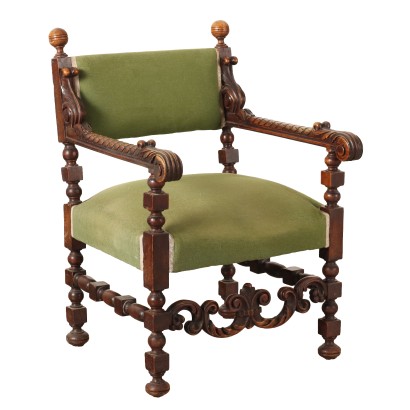 sillón neorrenacentista