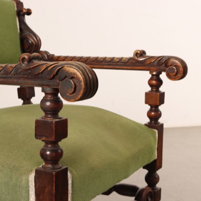 Sillón neorrenacentista