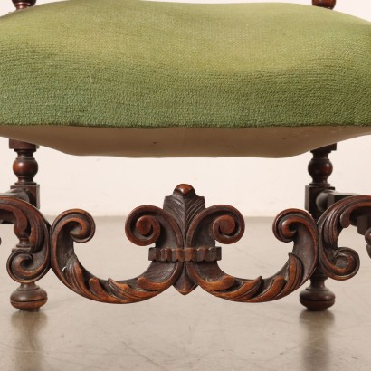 Sillón neorrenacentista