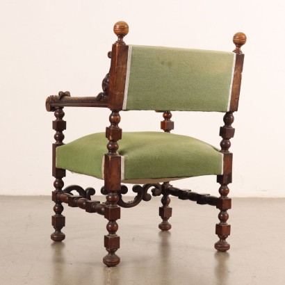 Sillón neorrenacentista