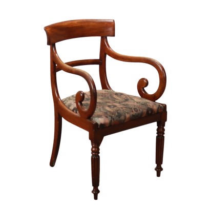 Sillón inglés del siglo XIX.