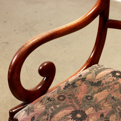 Sillón inglés del siglo XIX.