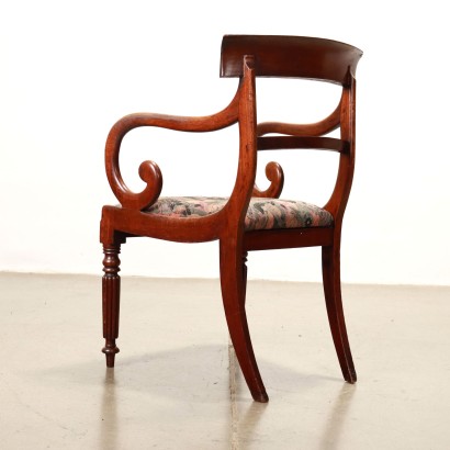 Sillón inglés del siglo XIX.