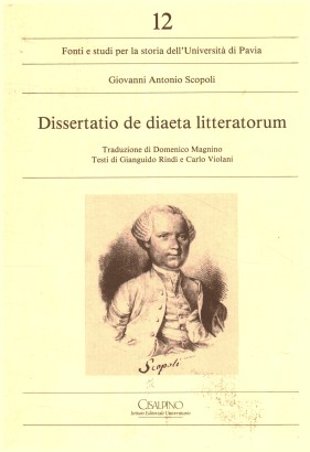 Dissertatio de diaeta litteratorum