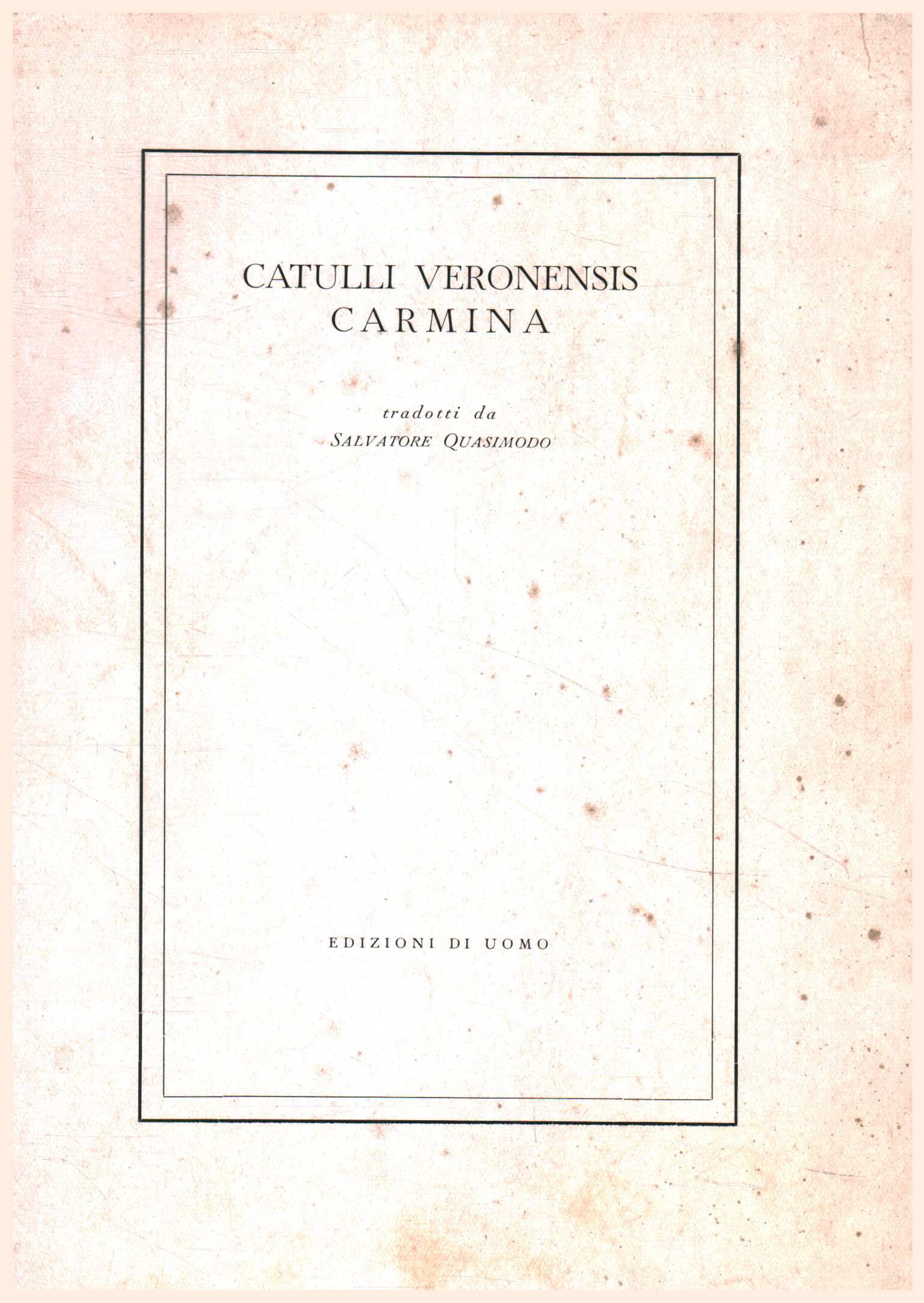 Catulli veronensis carmín