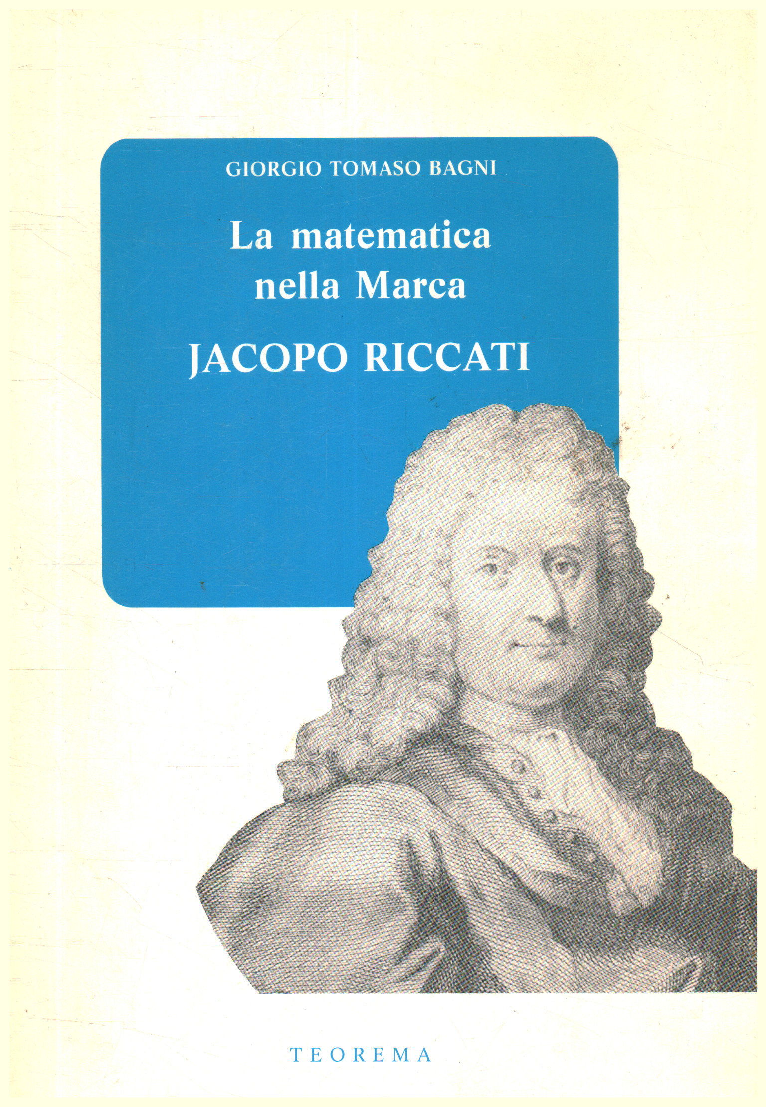 Mathematics in the Brand: Jacopo Riccat