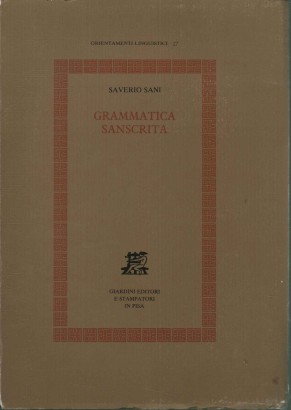 Grammatica sanscrita