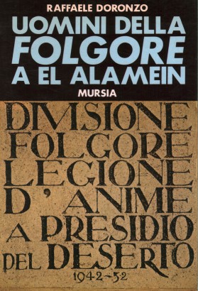 Uomini della Folgore a el Alamein