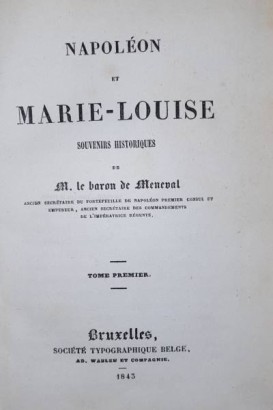 Napoléon et Marie-Louise