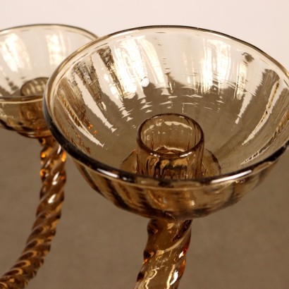 Lustre en verre de Murano