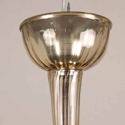 Lustre en verre de Murano