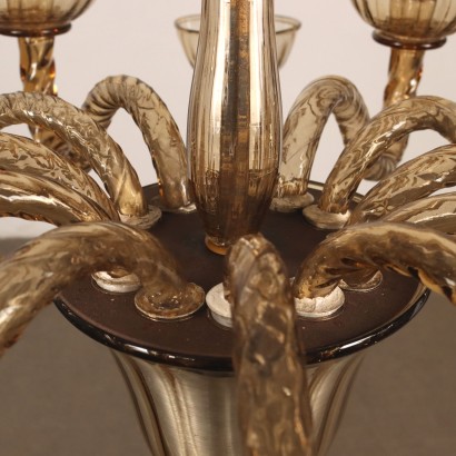 Lustre en verre de Murano