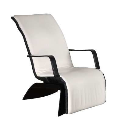 Fauteuil Vintage Antropovirus Porsche des Années 80-90 Cuir