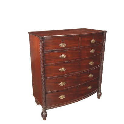 Regency Chest of Drawers England Mahogany Mid XIX Century