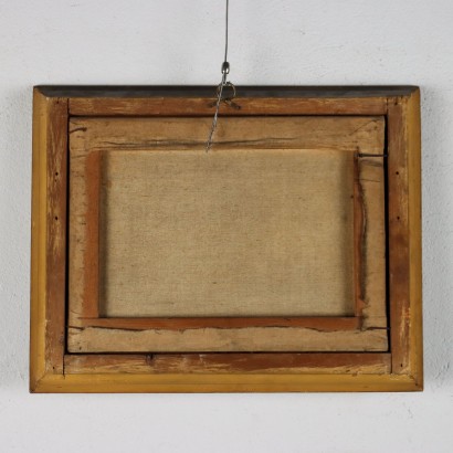 Groupe de quatre tableaux avec scènes Pa,Groupe de quatre scènes pastorales
