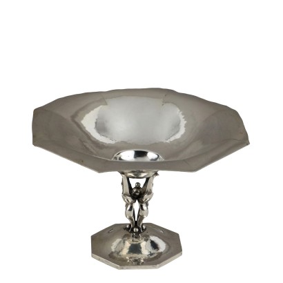 Alzatina in Argento Art Déco