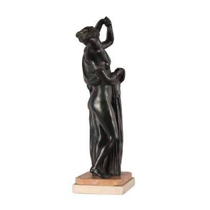 Ancient Sculpture of Venus '900 Patinated Bronze Marble