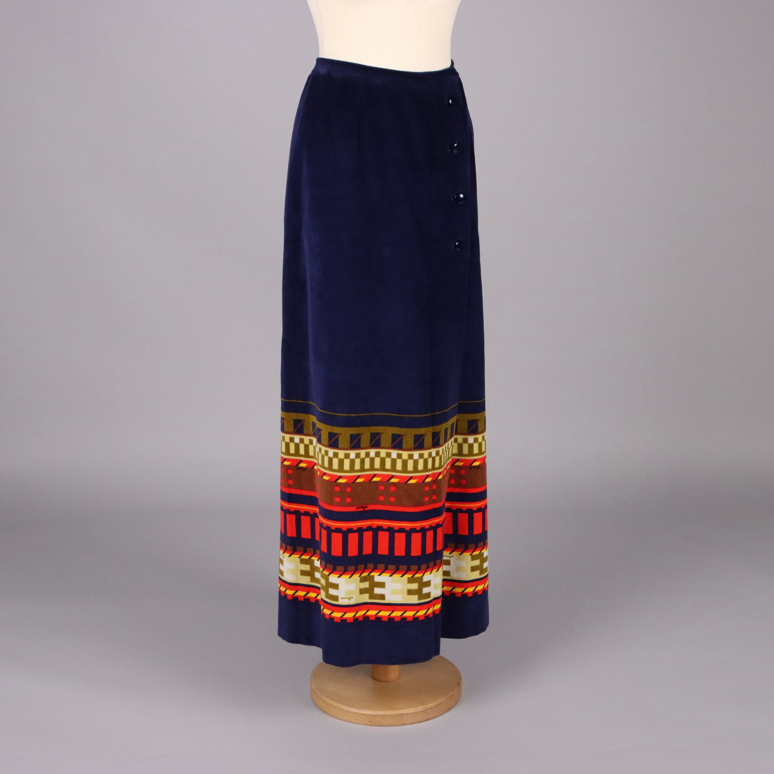 Gonna lunga discount anni 70
