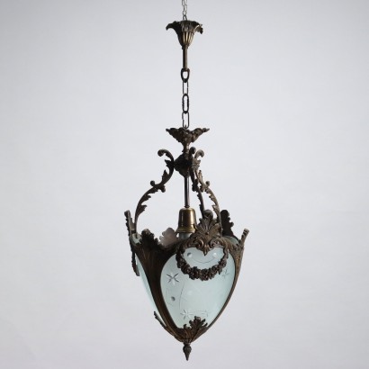 Ancient Chandelier Art Nouveau Italy Early XX Century