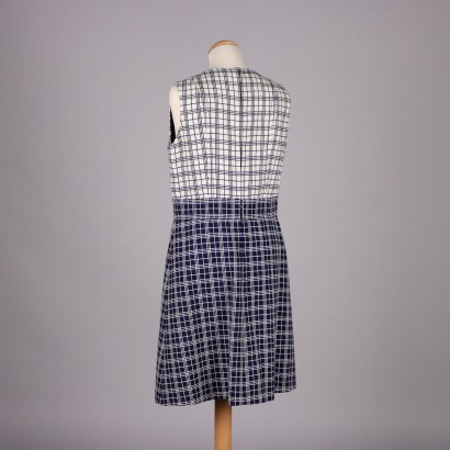 Traje Rosier blanco y azul