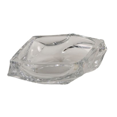 Vintage Centerpiece from the 1970s Daum Crystal Irregular Shape Object