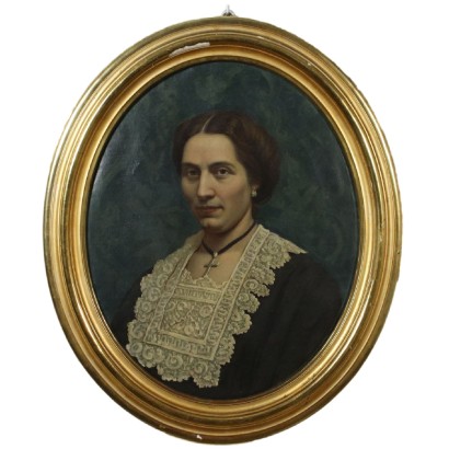 art, Italian art, nineteenth-century Italian painting, Female Portrait