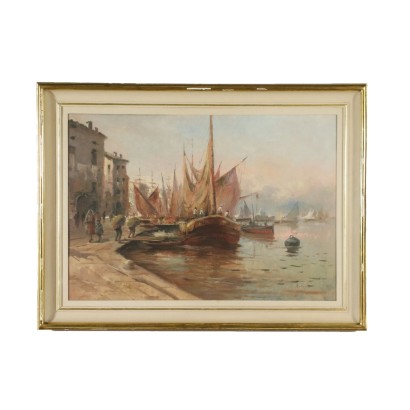 Vue sur le port