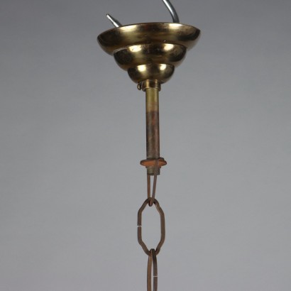 Böhmischer Kronleuchter aus Glas