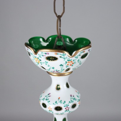Böhmischer Kronleuchter aus Glas