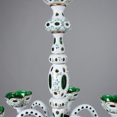 Böhmischer Kronleuchter aus Glas
