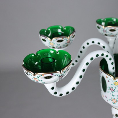 Böhmischer Kronleuchter aus Glas